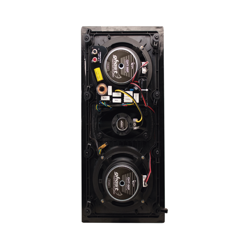 Altavoz LCR de pared | woofers dobles de 6.5'' | tweeter de seda suave de 1 | 125W | 8Ω
