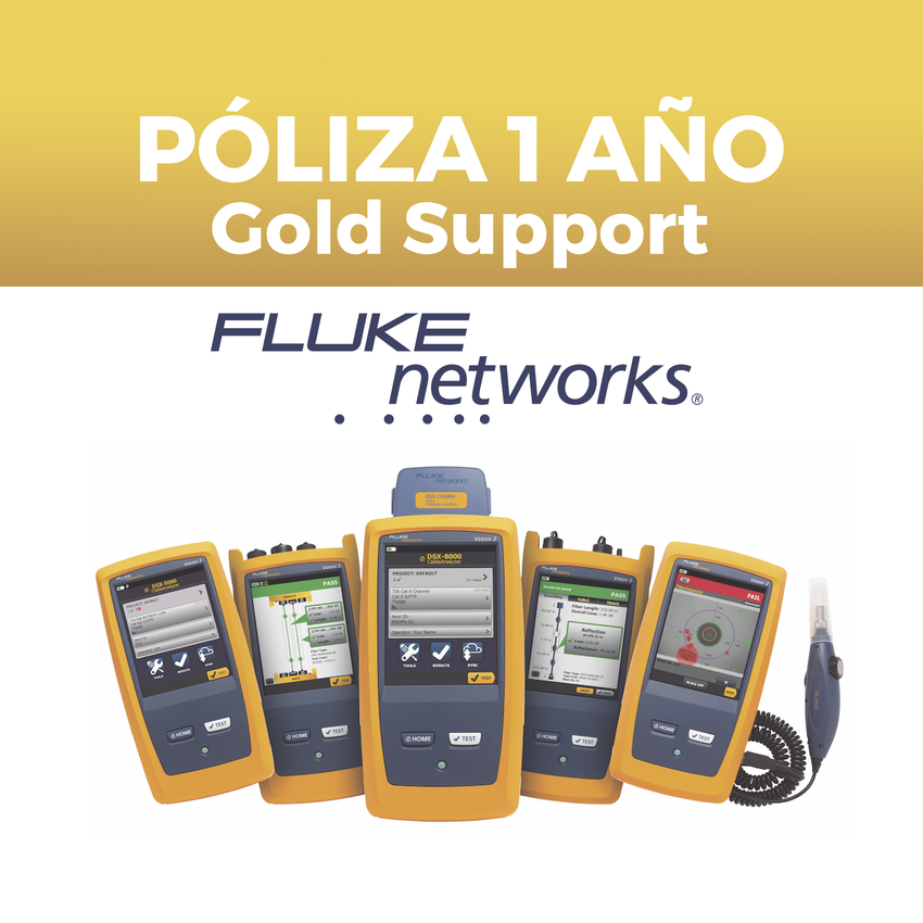 Poliza de 1 Año de Soporte Gold Para Certificador CFP2-100-QINT