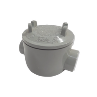 Caja con Tapa Tipo GRC de 3/4" (19 mm) / Caja a Prueba de Explosión / Para Áreas Peligrosas / Libre de Cobre.