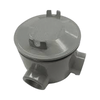 Caja con Tapa Tipo GRL de 1" (25 .4 mm) / Caja a Prueba de Explosión/ Para Áreas Peligrosas / Libre de Cobre.