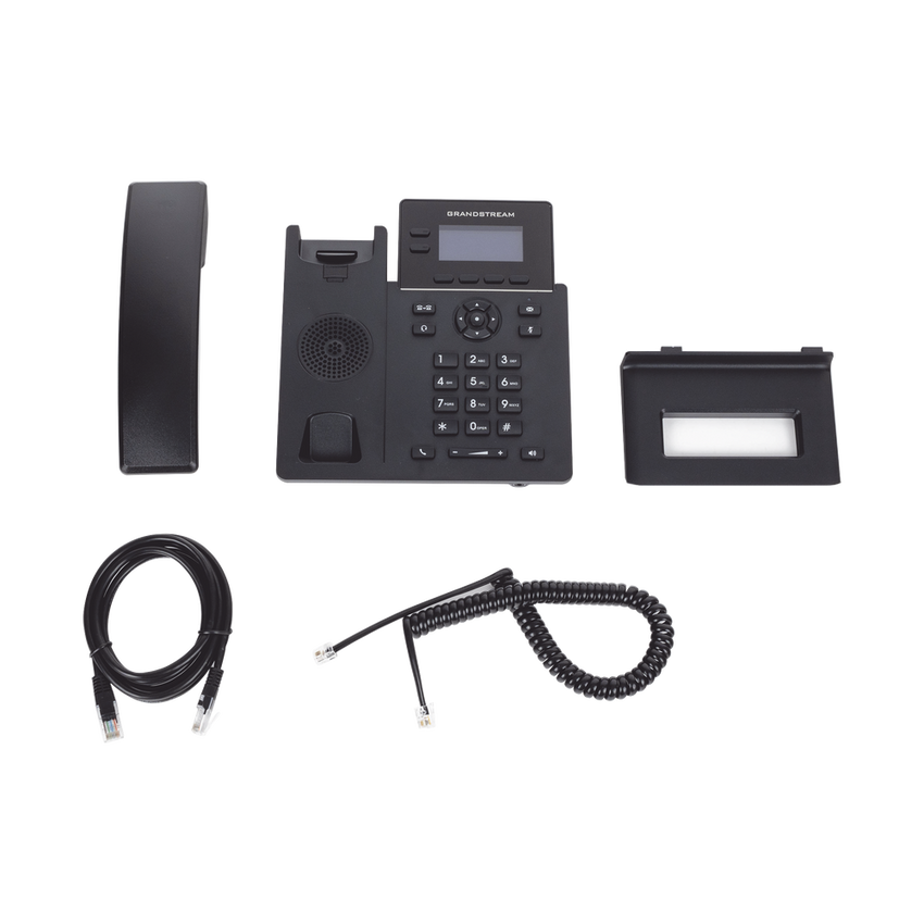Teléfono IP Grado Operador, 2 líneas SIP con 4 cuentas, PoE, codec Opus, IPV4/IPV6 con gestión en la nube GDMS