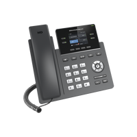 Teléfono IP Grado Operador, 4 líneas SIP con 2 cuentas, pantalla a color 2.4", codec Opus, IPV4/IPV6 con gestión en la nube GDMS