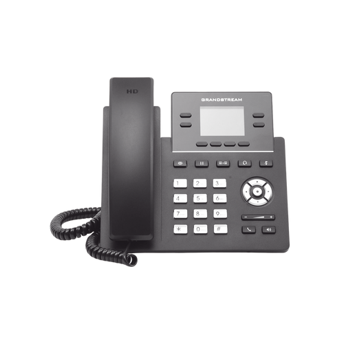 Teléfono IP Grado Operador, 4 líneas SIP, pantalla a color 2.4", PoE, codec Opus, IPV4/IPV6 con gestión en la nube GDMS