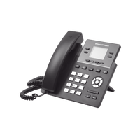 Teléfono IP Wi-Fi, Grado Operador, 4 líneas SIP con 2 cuentas, pantalla a color 2.4", codec Opus, IPV4/IPV6 con gestión en la nube GDMS