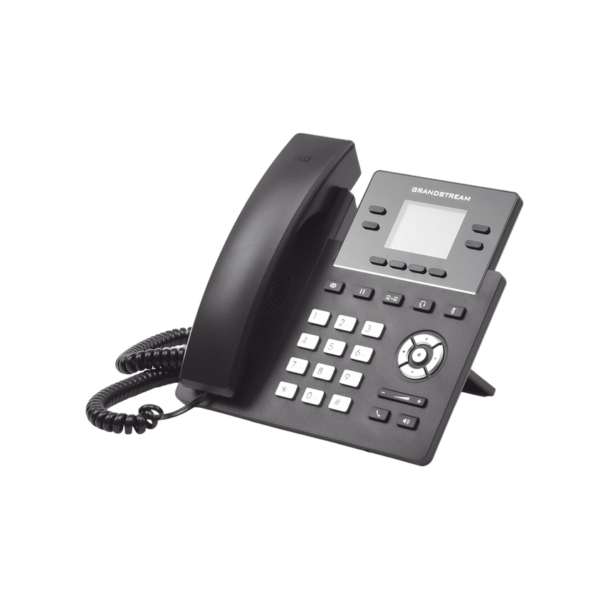 Teléfono IP Wi-Fi, Grado Operador, 4 líneas SIP con 2 cuentas, pantalla a color 2.4", codec Opus, IPV4/IPV6 con gestión en la nube GDMS