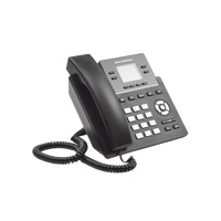 Teléfono IP Wi-Fi, Grado Operador, 4 líneas SIP con 2 cuentas, pantalla a color 2.4", codec Opus, IPV4/IPV6 con gestión en la nube GDMS