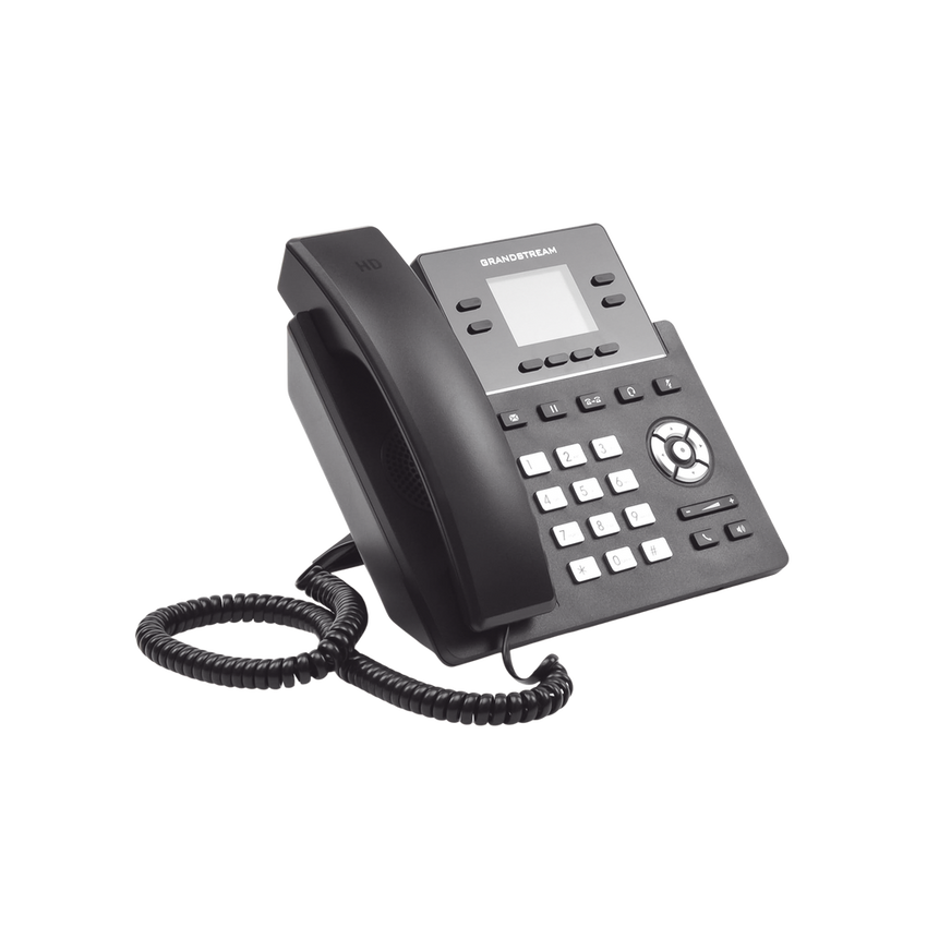 Teléfono IP Wi-Fi, Grado Operador, 4 líneas SIP con 2 cuentas, pantalla a color 2.4", codec Opus, IPV4/IPV6 con gestión en la nube GDMS
