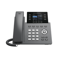 Teléfono IP Wi-Fi, Grado Operador, 8 líneas SIP con 4 cuentas, pantalla a color 2.8", puertos Gigabit, Bluetooth, PoE, codec Opus, IPV4/IPV6 con gestión en la nube GDMS
