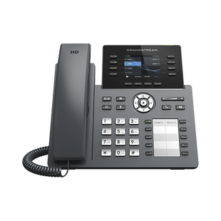 Teléfono IP Wi-Fi, Grado Operador, 8 líneas SIP con 4 cuentas, pantalla a color 2.8", puertos Gigabit, Bluetooth, PoE, codec Opus, IPV4/IPV6 con gestión en la nube GDMS