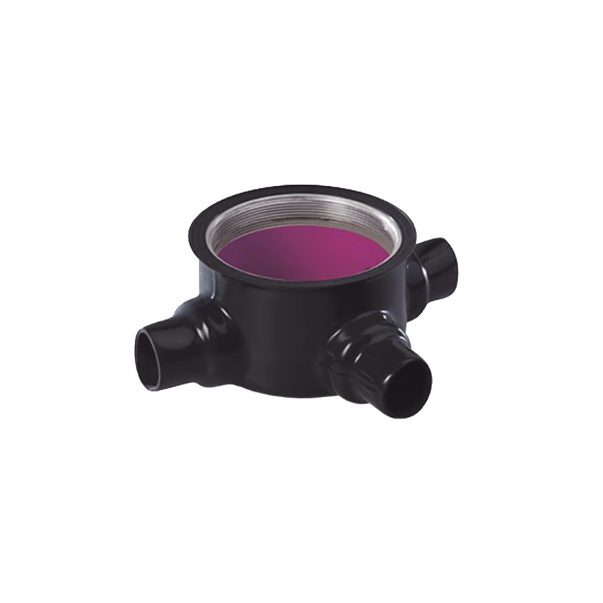 Caja para Áreas Peligrosas con Tapa Tipo GRT de 2" (51 mm) con Recubrimiento de PVC e  Interior de Uretano.