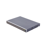 Switch Administrable de 48-Puertos 10/100/1000T 802.3at PoE + 4-Puertos 100/1000BASE-X SFP / 440W