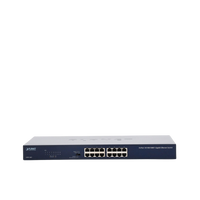 Switch No Administrable Gigabit de 16 Puertos 10/100/1000 Mbps, Con Modo Extendido Para Distancias de Hasta 200 m