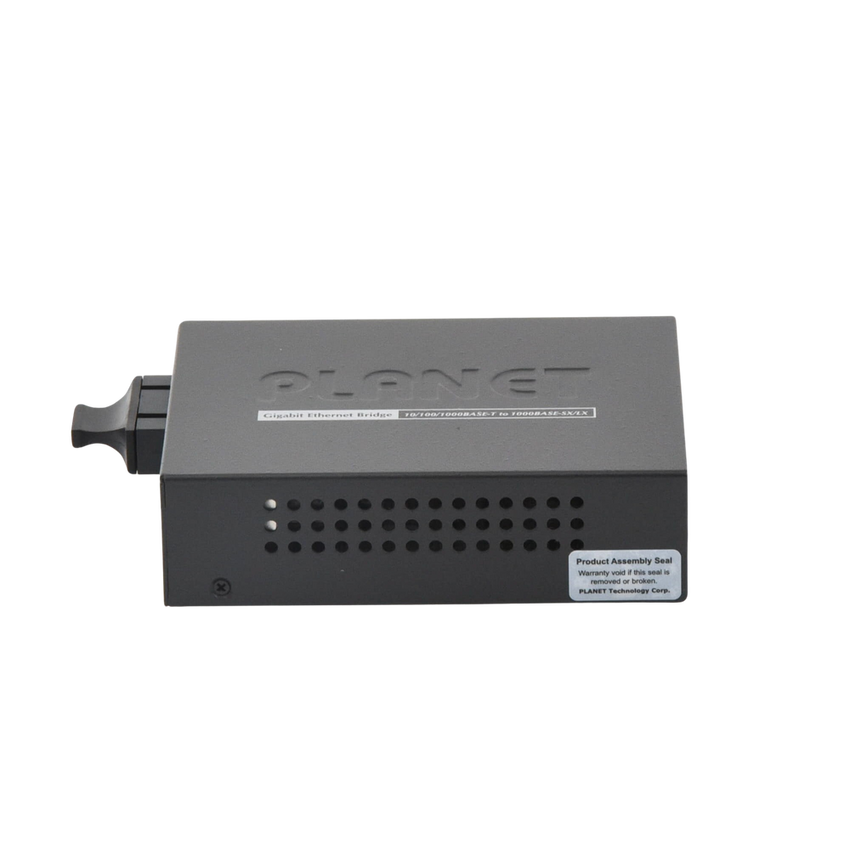 Convertidor de Medios UTP/ Fibra Óptica de 1000 Mbps, Multi-Modo, Hasta 550 m, Conector SC