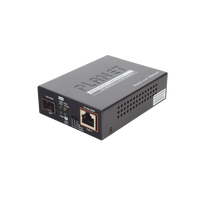 Convertidor de Medios PoE, 1 Puerto RJ45 Gigabit con Salida PoE 802.3af/at/bt (Hasta 60 W)/ 1 Puerto SFP 100/1000BASE-X