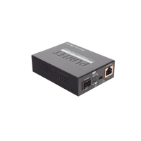 Convertidor de Medios PoE, 1 Puerto RJ45 Gigabit con Salida PoE 802.3af/at/bt (Hasta 60 W)/ 1 Puerto SFP 100/1000BASE-X