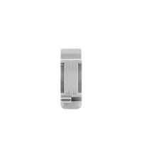 Soporte de presión (Abrazadera), PVC Auto-extinguible, abierto para tubería de 20 mm