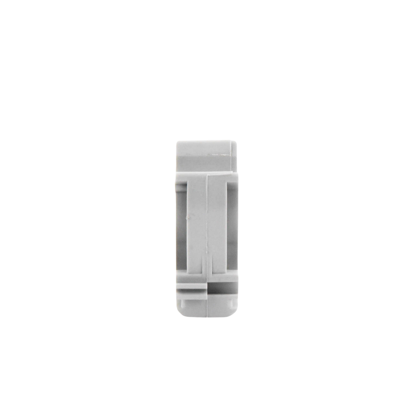 Soporte de presión (Abrazadera), PVC Auto-extinguible, abierto para tubería de 20 mm