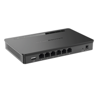 Router Gigabit VPN / Balanceador de cargas / 30,000 sesiones NAT /  6 puertos 10/100/1000 Mbps (WAN/LAN) / Compatible con GWN Cloud.
