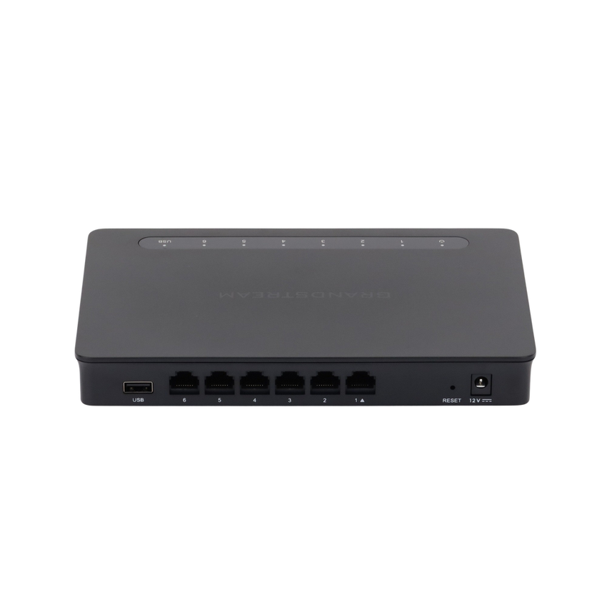 Router Gigabit VPN / Balanceador de cargas / 30,000 sesiones NAT /  6 puertos 10/100/1000 Mbps (WAN/LAN) / Compatible con GWN Cloud.