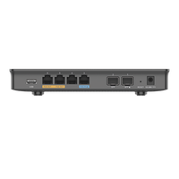 Router Gigabit VPN / Balanceador de cargas / 30,000 sesiones NAT /  4 puertos 10/100/1000 Mbps + 2 puertos SFP (WAN/LAN) / 1 puerto entrada PoE(af/at) / 2 puertos salida PoE (af/at) / Compatible con GWN Cloud.