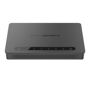 Router Gigabit VPN / Balanceador de cargas / 30,000 sesiones NAT /  4 puertos 10/100/1000 Mbps + 2 puertos SFP (WAN/LAN) / 1 puerto entrada PoE(af/at) / 2 puertos salida PoE (af/at) / Compatible con GWN Cloud.