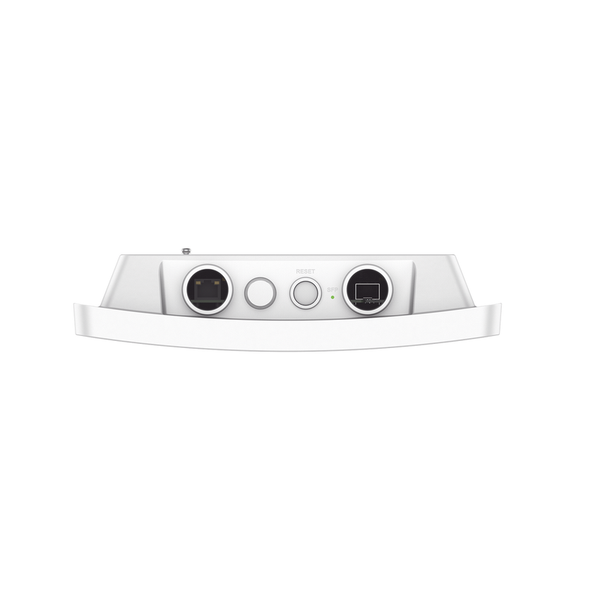 Punto de acceso para exterior Wi-Fi 6 AX6000 de alto rendimiento, IP67, MU-MIMO 4x4:4, Throughput inalámbrico de 6Gbps con administración desde la nube gratuita o stand-alone.