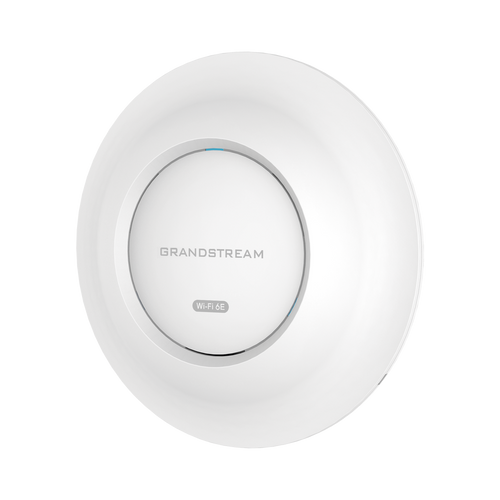 Punto de acceso Wi-Fi 6E tribanda GWN 802.11ax, con administración desde la nube gratuita o stand-alone.
