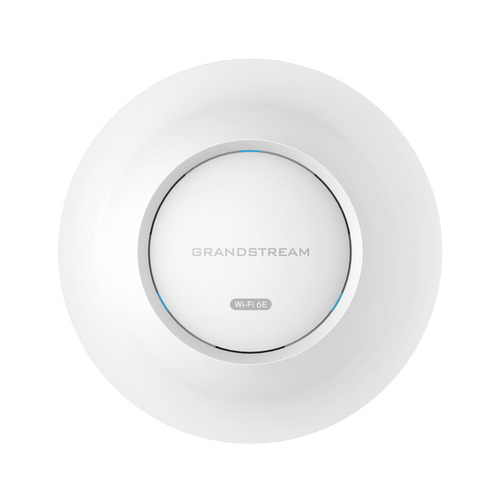 Punto de acceso Wi-Fi 6E tribanda GWN 802.11ax, con administración desde la nube gratuita o stand-alone.