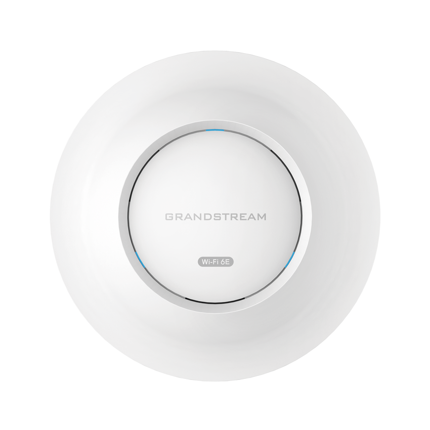 Punto de acceso Wi-Fi 6E tribanda GWN 802.11ax, con administración desde la nube gratuita o stand-alone.