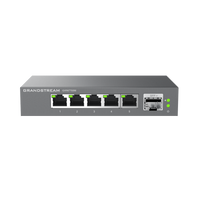 Switches de red Multi-Gigabit de 2.5G No Administrable / 5 Puertos RJ45 de 100/1000/2500Mbps / 1 puerto de fibra SFP+