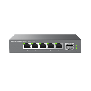 Switches de red Multi-Gigabit de 2.5G No Administrable / 5 Puertos RJ45 de 100/1000/2500Mbps / 1 puerto de fibra SFP+