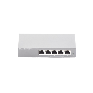 Switch PoE+ Gigabit No Administrable / 5 puertos 10/100/1000 Mbps / 4 puertos PoE+ / hasta 60W