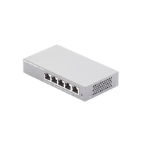 Switch PoE+ Gigabit No Administrable / 5 puertos 10/100/1000 Mbps / 4 puertos PoE+ / hasta 60W