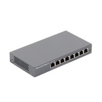 Switch PoE+ Gigabit No Administrable / 8 puertos 10/100/1000 Mbps / 4 puertos PoE+ /  hasta 60W