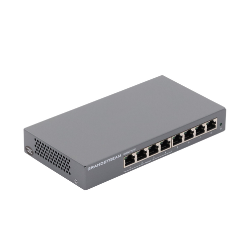 Switch PoE+ Gigabit No Administrable / 8 puertos 10/100/1000 Mbps / 4 puertos PoE+ /  hasta 60W