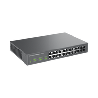 Switch Gigabit No Administrable / 24 Puertos 10/100/1000 MBPS