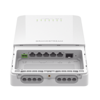 Switch PoE Lite administrable para exteriores de 6 puertos (5GE+1SFP) / Clasificación IP66 a prueba de polvo y agua