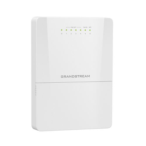 Switch PoE Lite administrable para exteriores de 6 puertos (5GE+1SFP) / Clasificación IP66 a prueba de polvo y agua