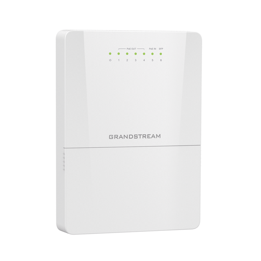 Switch PoE Lite administrable para exteriores de 6 puertos (5GE+1SFP) / Clasificación IP66 a prueba de polvo y agua
