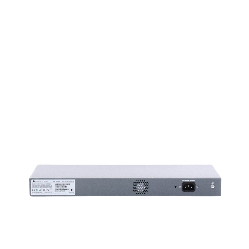 Switch Gigabit PoE+ Administrable / 16 puertos 10/100/1000 Mbps + 4 Puertos SFP Uplink / Hasta 240W / Compatible con GWN Cloud.