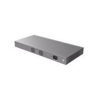 Switch Capa 3 PoE+ Administrable / 16 puertos 10/100/1000 Mbps + 4 Puertos SFP+ de 10 Gigabits / Hasta 240W / Compatible con GWN Cloud.