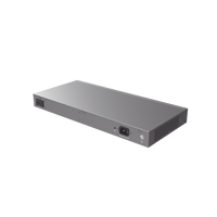 Switch Capa 3 Administrable / 24 puertos 10/100/1000 Mbps + 4 Puertos SFP+ de 10 Gigabits / Compatible con GWN Cloud.
