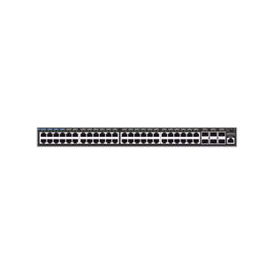 Switch Capa 3 PoE+ Administrable / 48 puertos 10/100/1000 Mbps + 6 Puertos SFP+ de 10 Gigabits / Hasta 740W / Compatible con GWN Cloud.