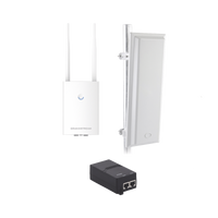 Kit de radio GWN7605LR con antena TXS25619DP, para amplia cobertura de WiFi en 90º, frecuencia (2.4 a 2.5 GHz) y (5.1 a 6.5 GHz), 1.27 Gbps y administración desde la nube gratuita