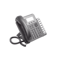Teléfono IP SMB de 3 líneas con 3 teclas de función, 8 teclas de extensión BLF y conferencia de 4 vías, PoE