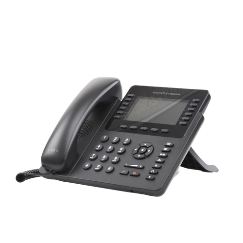 Teléfono IP empresarial de 12 Líneas con 5 teclas de función y conferencia de 4 vías, PoE