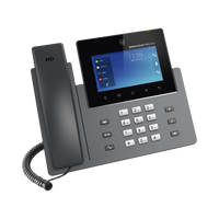 Videoteléfono IP GXV3450 para Android / Pantalla Táctil Capacitiva de 5 Pulgadas 1280 x 720 / Cámara CMOS de 2 Megapíxeles / Wi-Fi 5 y Bluetooth 5.0 / 16 Líneas SIP / PoE/PoE+ / Android 11 / Videoconferencia HD 720p