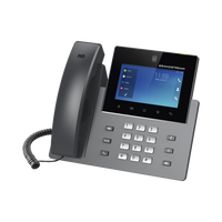 Videoteléfono IP GXV3450 para Android / Pantalla Táctil Capacitiva de 5 Pulgadas 1280 x 720 / Cámara CMOS de 2 Megapíxeles / Wi-Fi 5 y Bluetooth 5.0 / 16 Líneas SIP / PoE/PoE+ / Android 11 / Videoconferencia HD 720p
