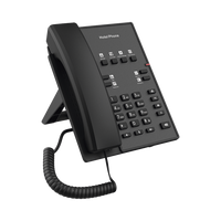 Teléfono IP para Hotelería, profesional con 8 teclas programables para servicio rápido, plantilla personalizable con PoE