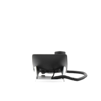 (H5W Color Negro)Teléfono IP WiFi para Hotelería, profesional de gama alta con pantalla LCD de 3.5 pulgadas a color, 6 teclas programables para servicio rápido (Hotline) PoE